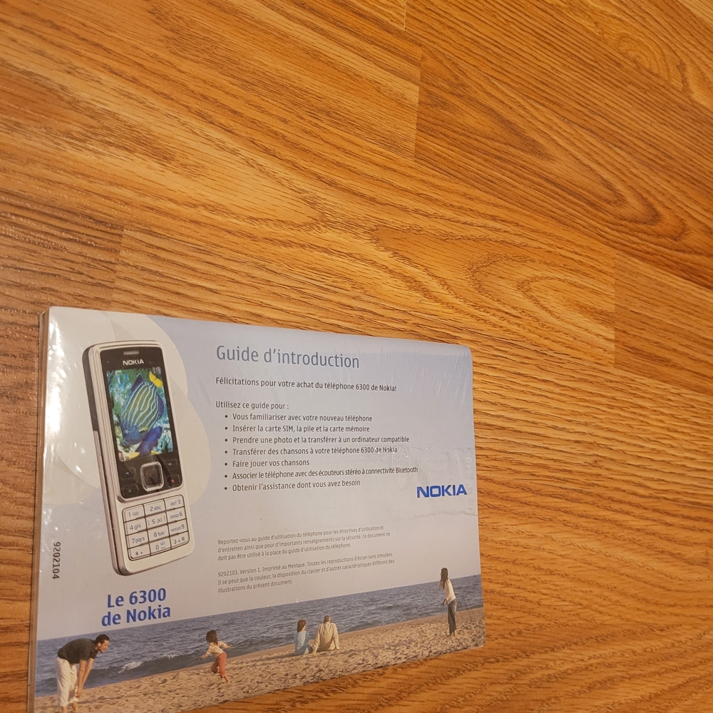 Nokia Quick Start Guide - Blue/White - Picture 4 of 5
